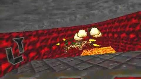 Descent 2 Counterstrike, level 10, cold start, insane difficulty, no death no save full rescue