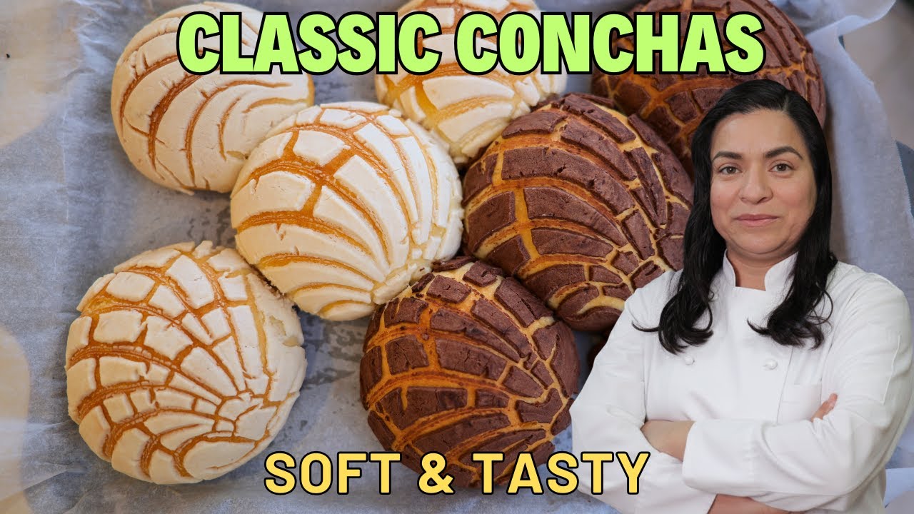 Как приготовить настоящие мексиканские кончас, или пан дульсе.
