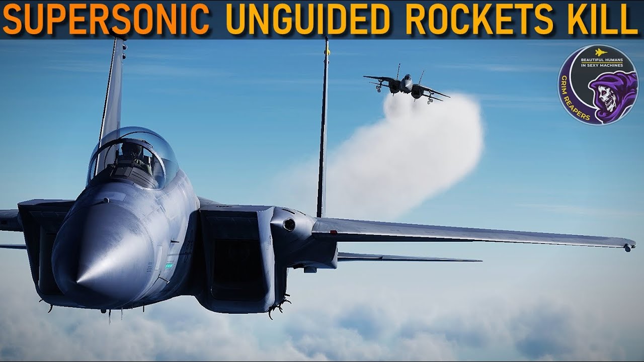 Questioned: Is Supersonic Unguided Rocket Kill Possible? | DCS WORLD