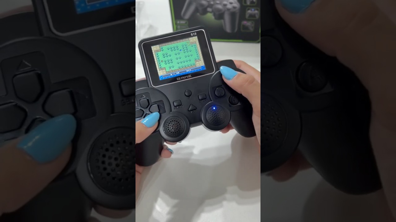 Video Game for Kids🎮 S10 Retro Games 520 in 1 Mini Controller Gamepad Console. 