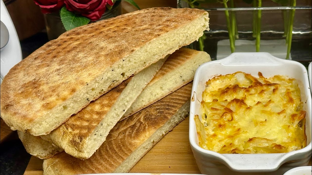 خبز المطلوع خفيف يهبل و ساهل pain matlouh facile et rapide🇩🇿