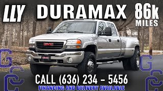 LLY Duramax For Sale: 2005 GMC Sierra 3500 Diesel 4x4 Dually With Only 86k Miles