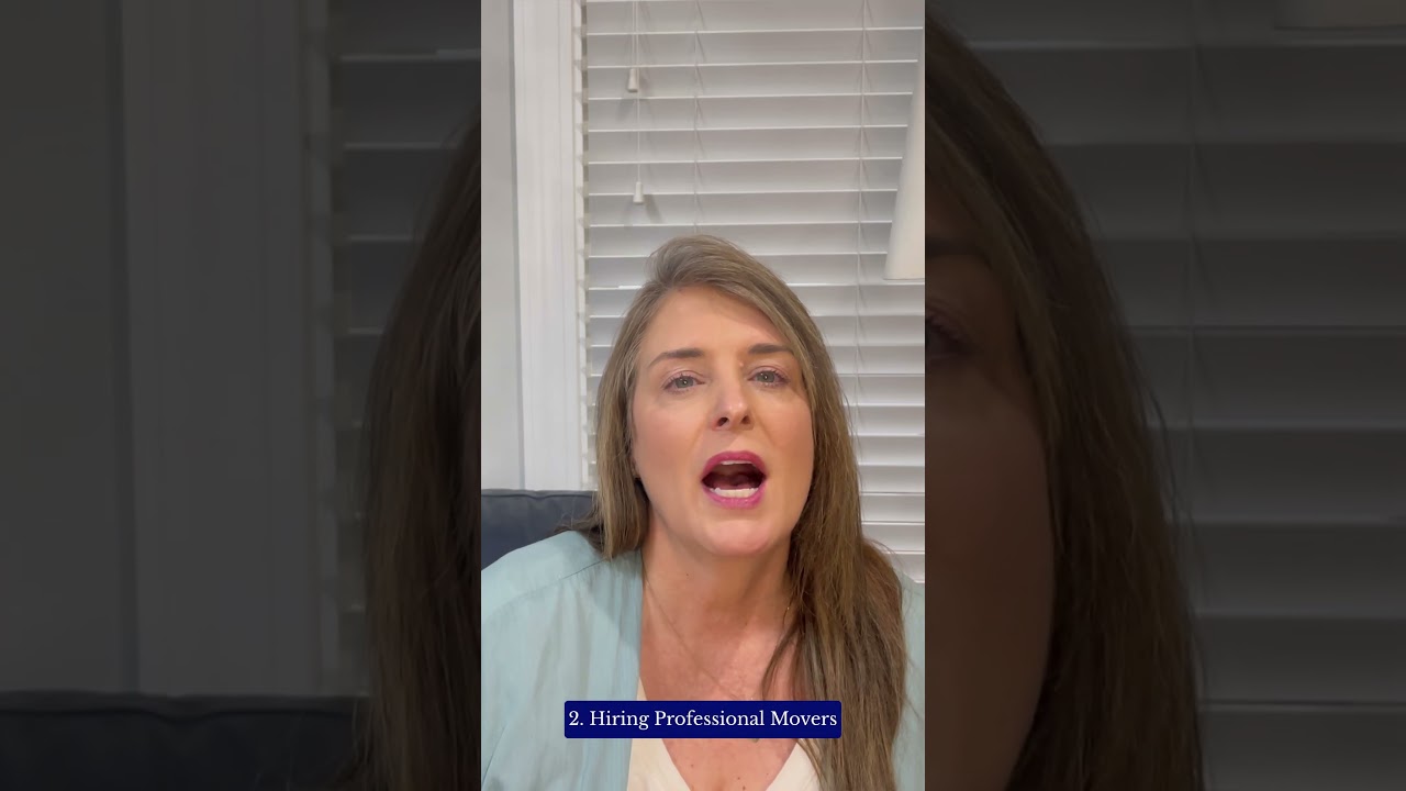 Quick tips for moving! Pack smart, label boxes, hire movers, change address, and declutter!