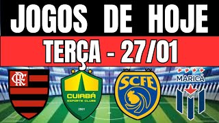JOGOS DE HOJE BRASILEIRAO 2026 TERCA FEIRA 27 01 2026 JOGOS DE HOJE