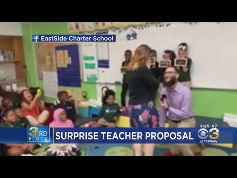 2nd Grade Class In Wilmington Helps Pull Off Surprise Proposal