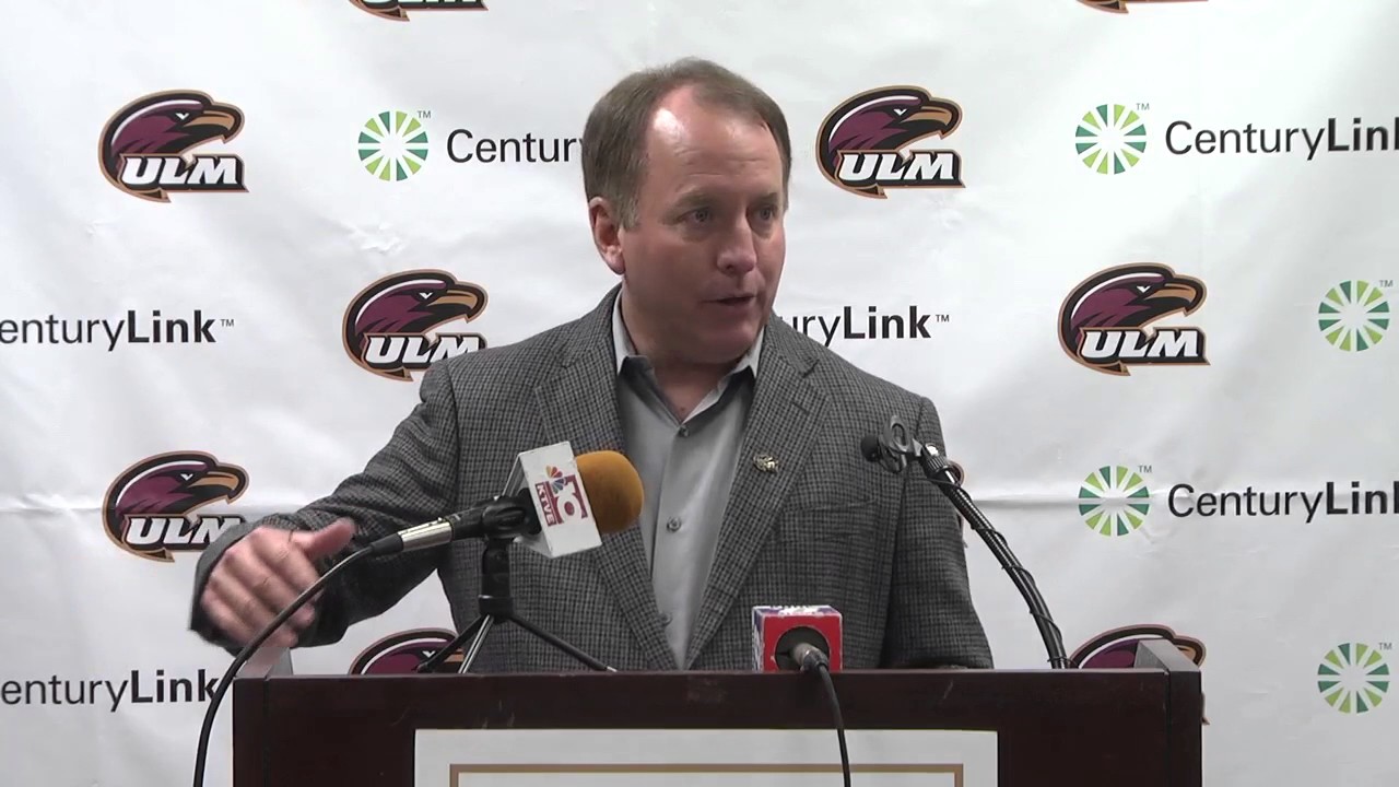 ULM Football Press Conference Appalachian State Game Week (Head Coach
