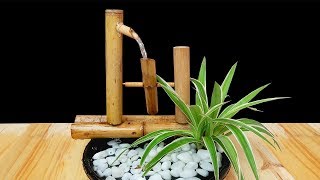 How to Make BAMBOO WATER FOUNTAIN at Home, DIY Awesome Fountain Ideas