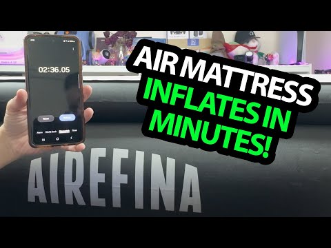 Inflate a Bed in Just 3 Minutes! - Airefina King Air Mattress