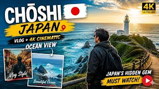 CHOSHI JAPAN 🇯🇵 | This Ocean View Is INSANE! 🌊 | 4K Cinematic Travel Vlog