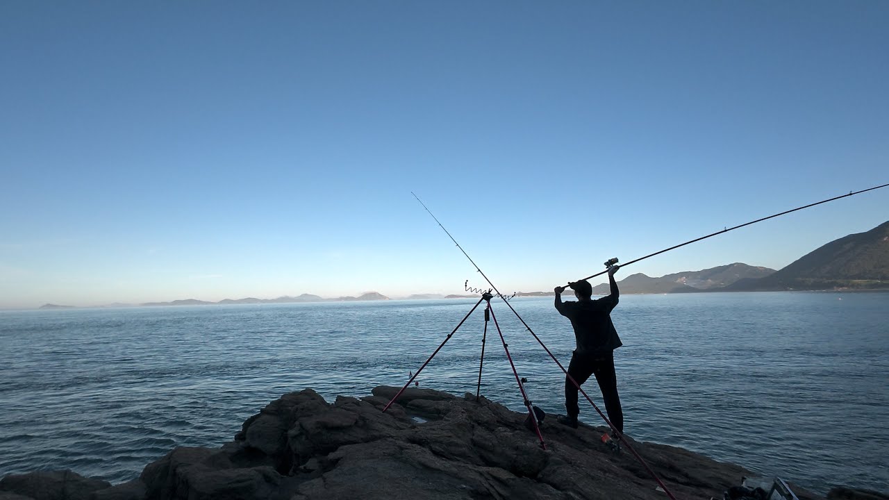 역시 갯바위는 조과가 다릅니다 ! 8월 역대급 폭염, 고흥 거금도 원투낚시