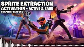 Fortnite Sprite Extraction Activation / Active & Base Music Extended (Chapter 7 Season 3)