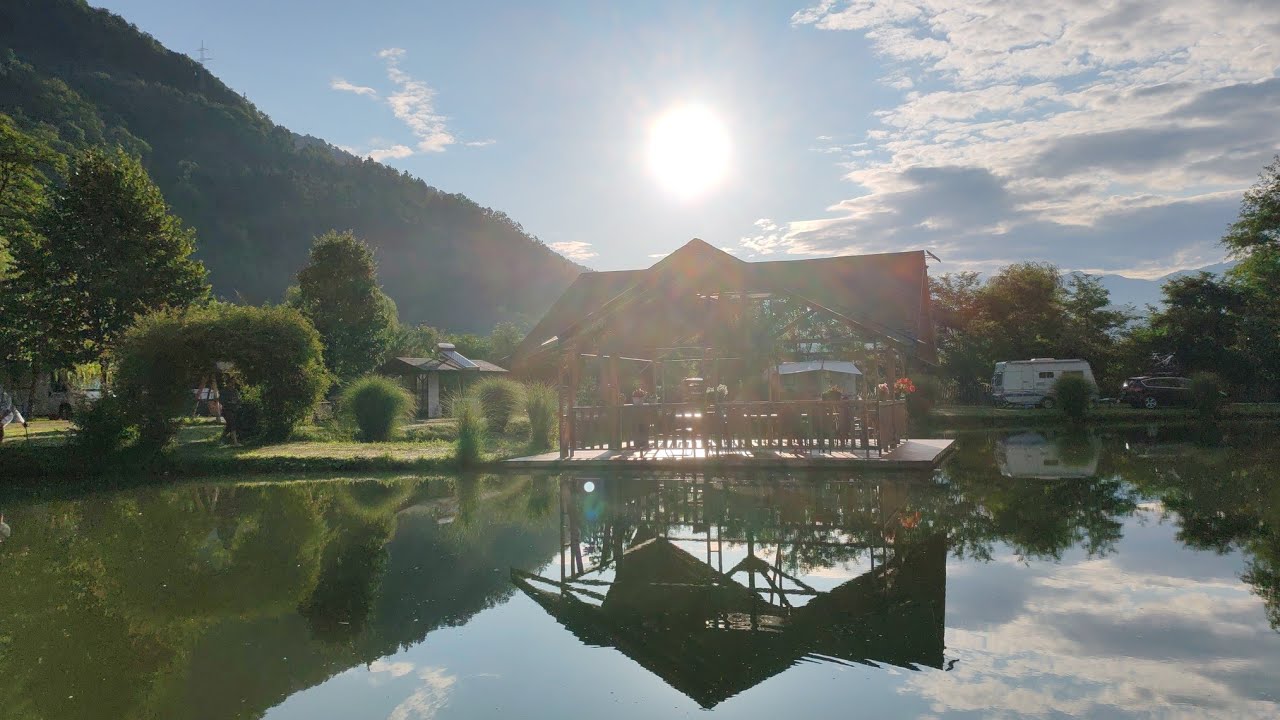 Camping Balta cu tei, Brezoi , Valcea !!!4K!!!💚🚒 Zilele 1 și 2.