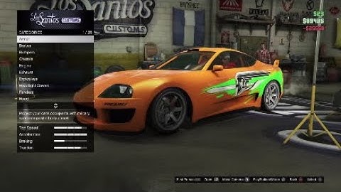 GTA 5 - DLC Vehicle Customization - JESTER CLASSIC ( toyota supra)