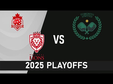 Montreal Lions VS Toronto United - CNPL 2025 PLAYOFFS