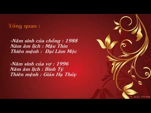 Video Chồng 1988 Vợ 1996 - Xem Tuổi Vợ Chồng Chính Xác Nhất - youtube