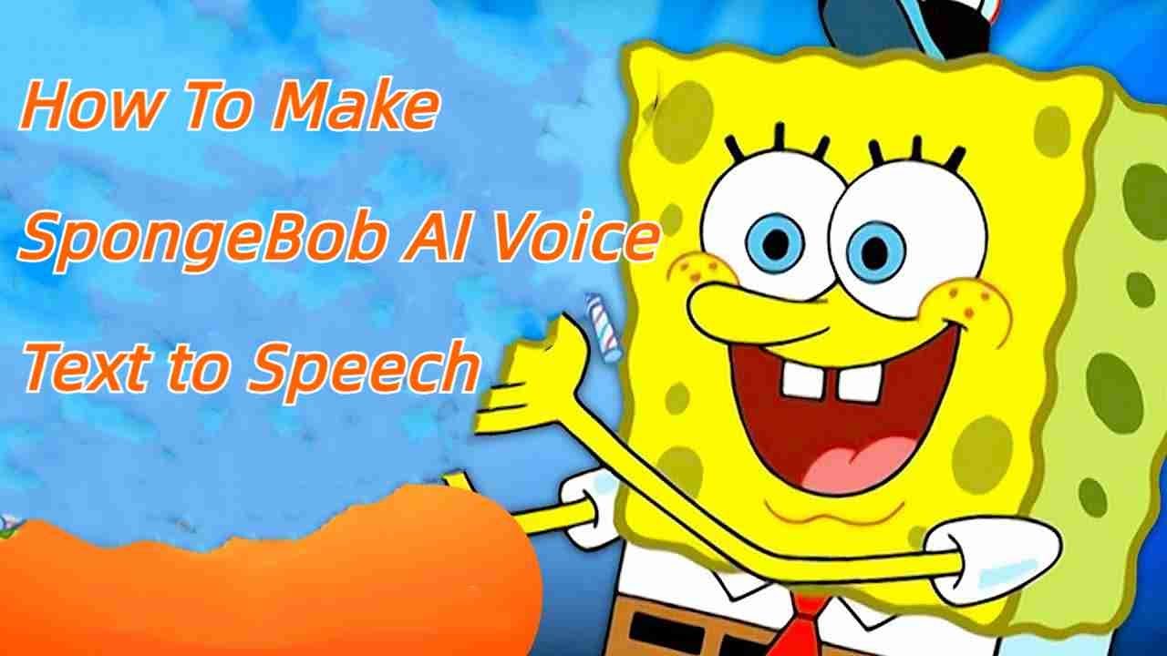 How to sound like Spongebob characters using Text to Speech AI Software