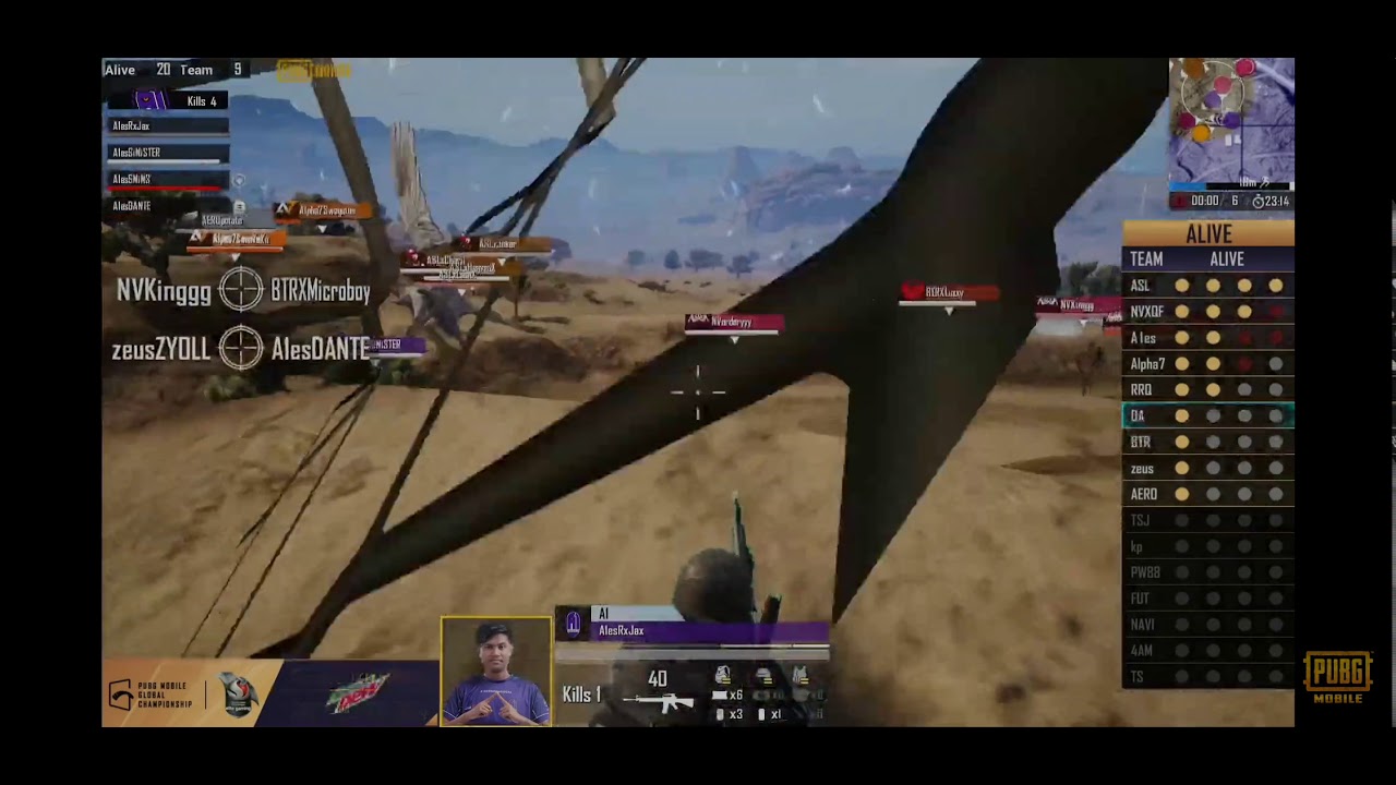 ASL gets Chicken Dinner A1 Esports 2nd in Miramar PMGC PUBG MOBILE Global Championship Sinister