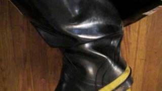 Squeaky Uniroyal Rubber Boots