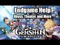 Helping Viewers! Building characters, Stygian Abyss, and more! | Genshin Impact