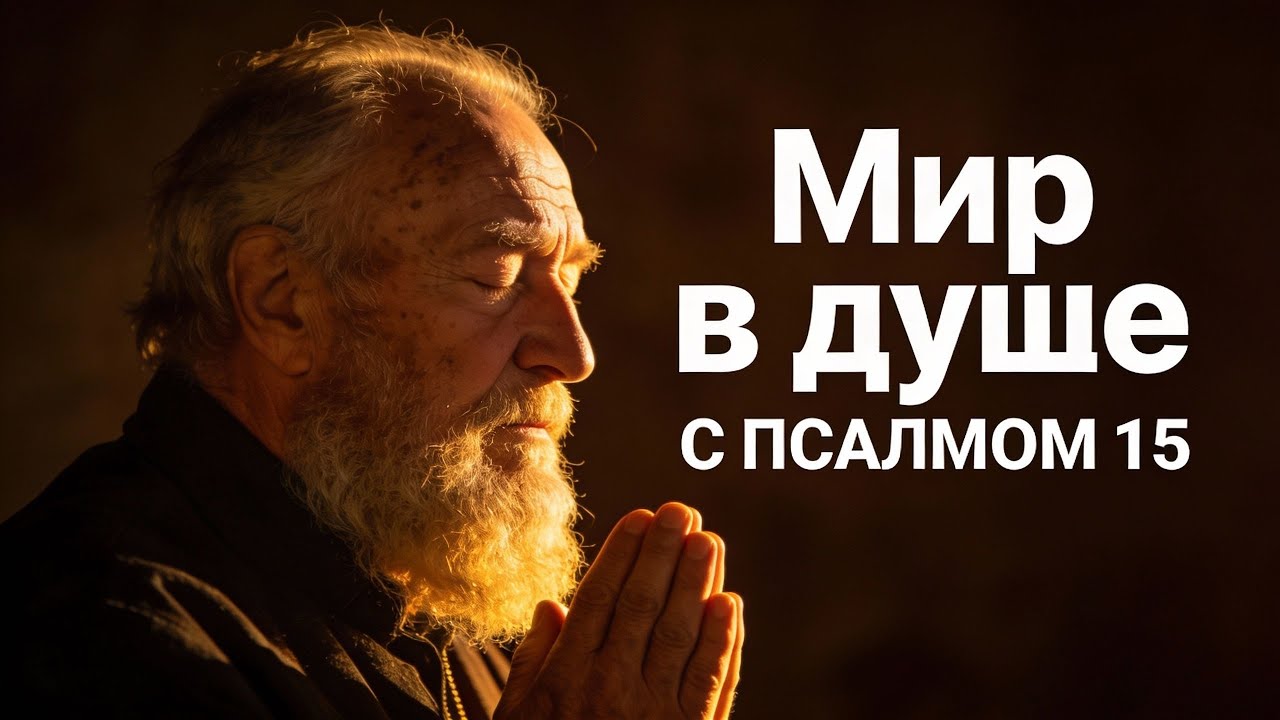 Засни с миром с ПСАЛМОМ 15 | Молитва о Мир | Минута милосердия