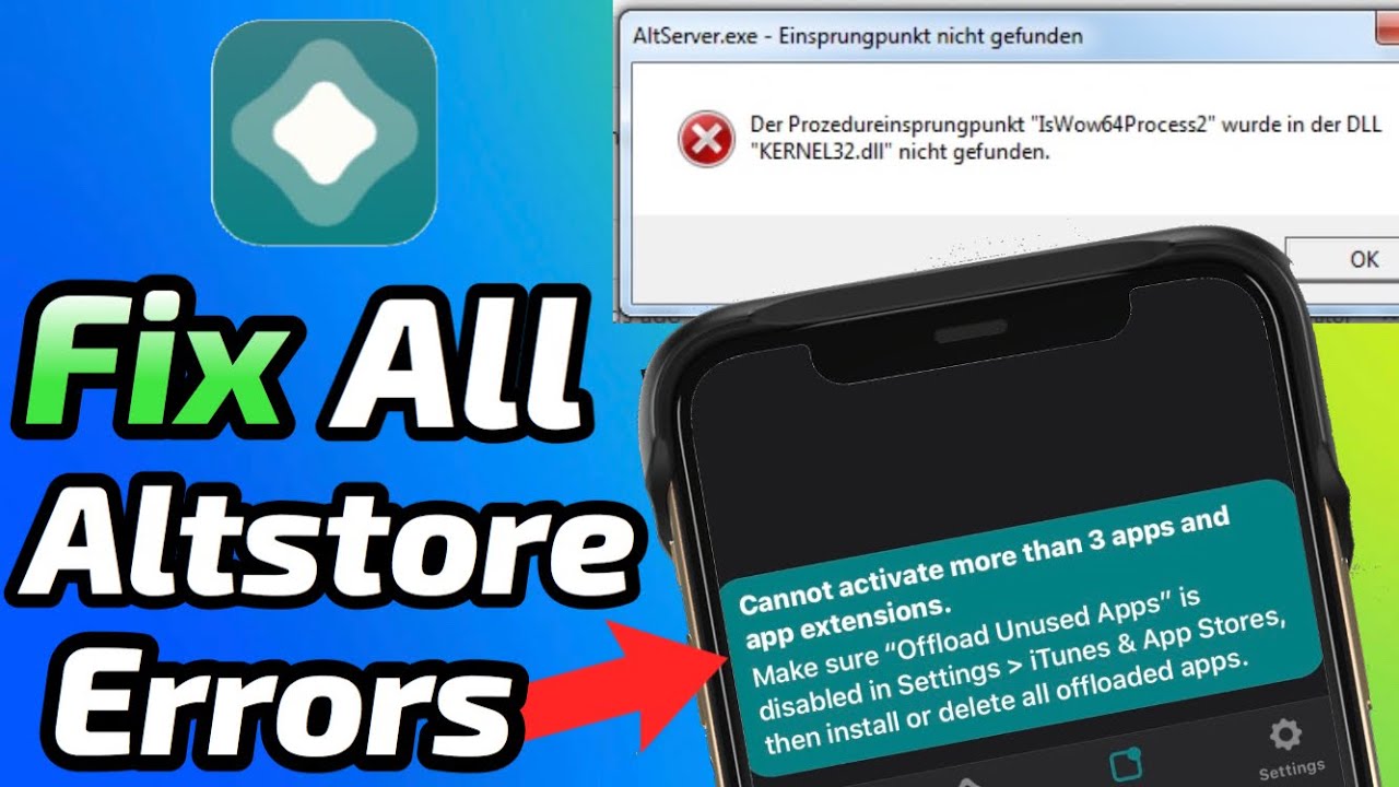 Iswow64process2 не найдена в библиотеке dll. Altstore could not find altserver. Altstore ICLOUD. Альт стор. ICLOUD not found alt Store.