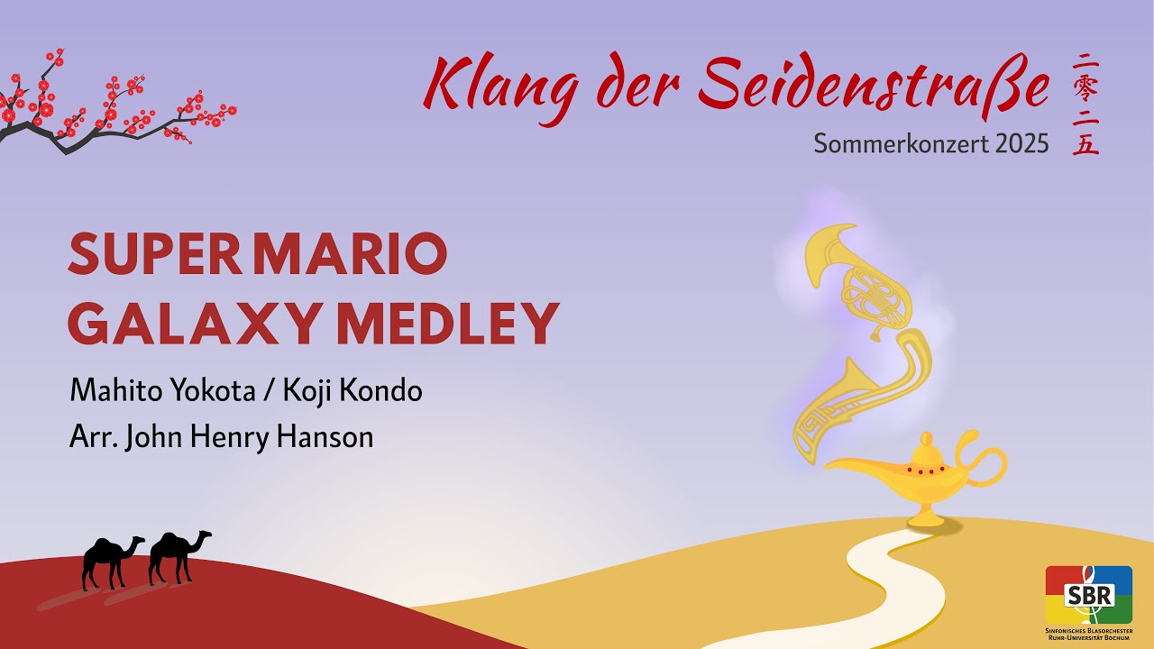 Super Mario Galaxy Medley — Mahito Yokota / Koji Kondo / Arr. John Henry Hanson [SBR]