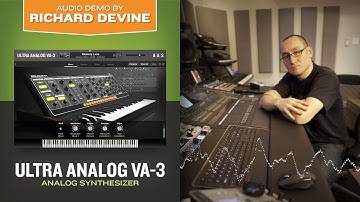 Richard Devine demos Ultra Analog VA-3—analog synthesizer