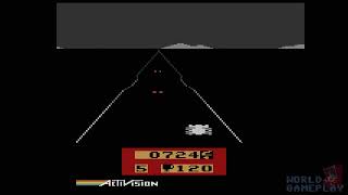 Atari 2600 - Enduro Gameplay