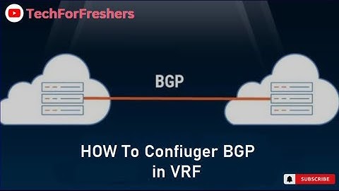 How To configure BGP in VRF | BGP in VRF | BGP in Hindi