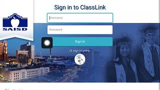 Sign into Classlink / Canvas on iPa