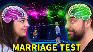 Husband & Wife Test Cooperation With Mind Bending Puzzles