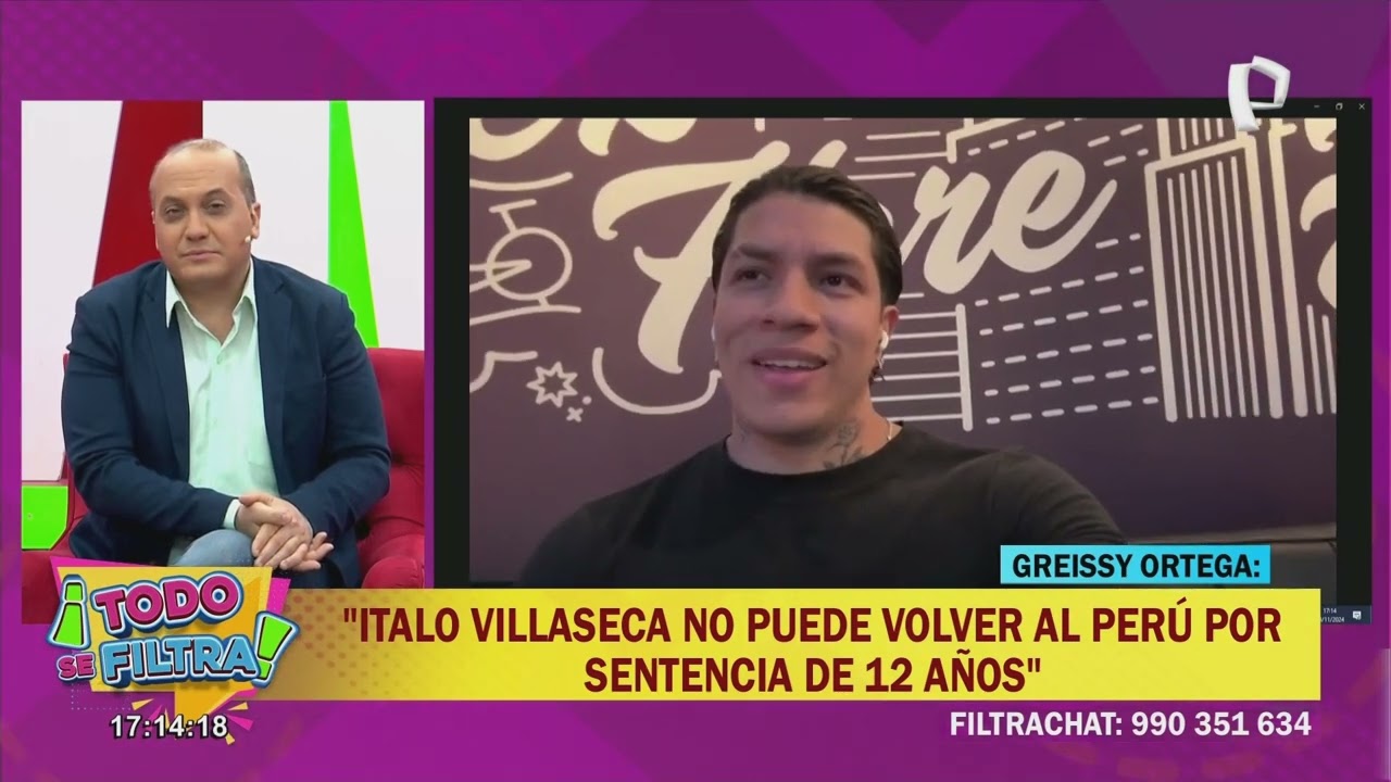 Greissy Ortega vuelve a arremeter contra Ítalo Villaseca