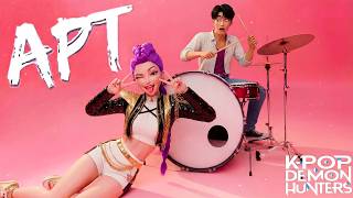 Download Lagu ROSÉ \u0026 Bruno Mars - APT. (cover by Rumi \u0026 Jinu) | Kpop Demon Hunters (Official Music Video) MP3