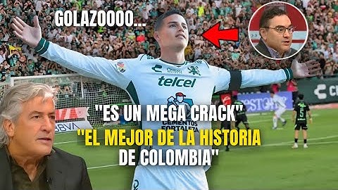 ASÍ REACCIÓNO EL MUNDO a PARTIDAZO y GOL de JAMES CON LEÓN HOY, OVACIÓN HINCHAS😱