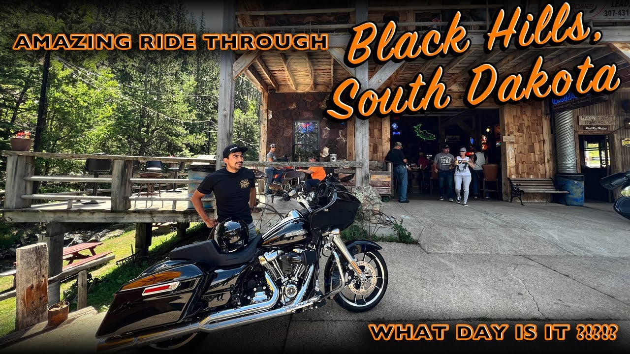 What day is it ?!?!? Amazing ride through the Black Hills of South