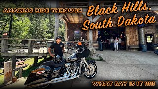What day is it ?!?!? Amazing ride through the Black Hills of South Dakota - Day 5 - Vlog 24
