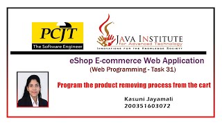 Web Project - Task  31 | Java Institute | Kasuni Jayamali