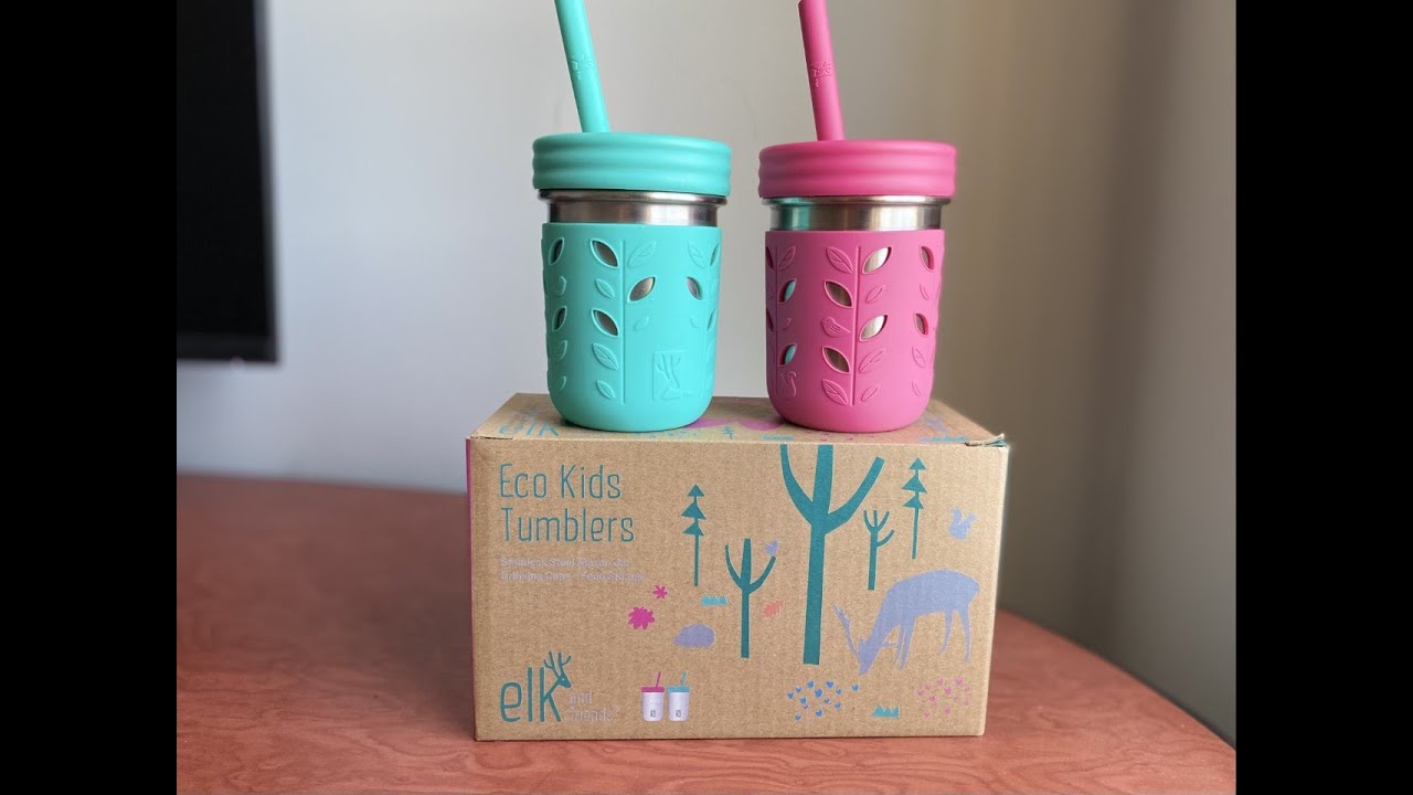 My favorite toddler smoothie cups, Elk and Friends