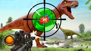 असली डायनासोर हंटर शिकार खेल गेमप्ले #4 screenshot 3