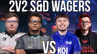 Huke & Kismet SLAMMING Kips & SnDylan In 2v2 S&D Wagers