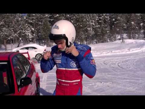 Edoardo Mortara at John Hauglands Winter Rally Sch...