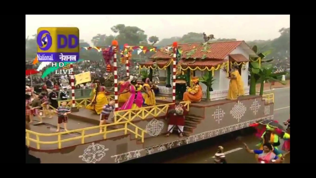 A P Performance in Republic Day Parade in New Delhi 26th January 2015