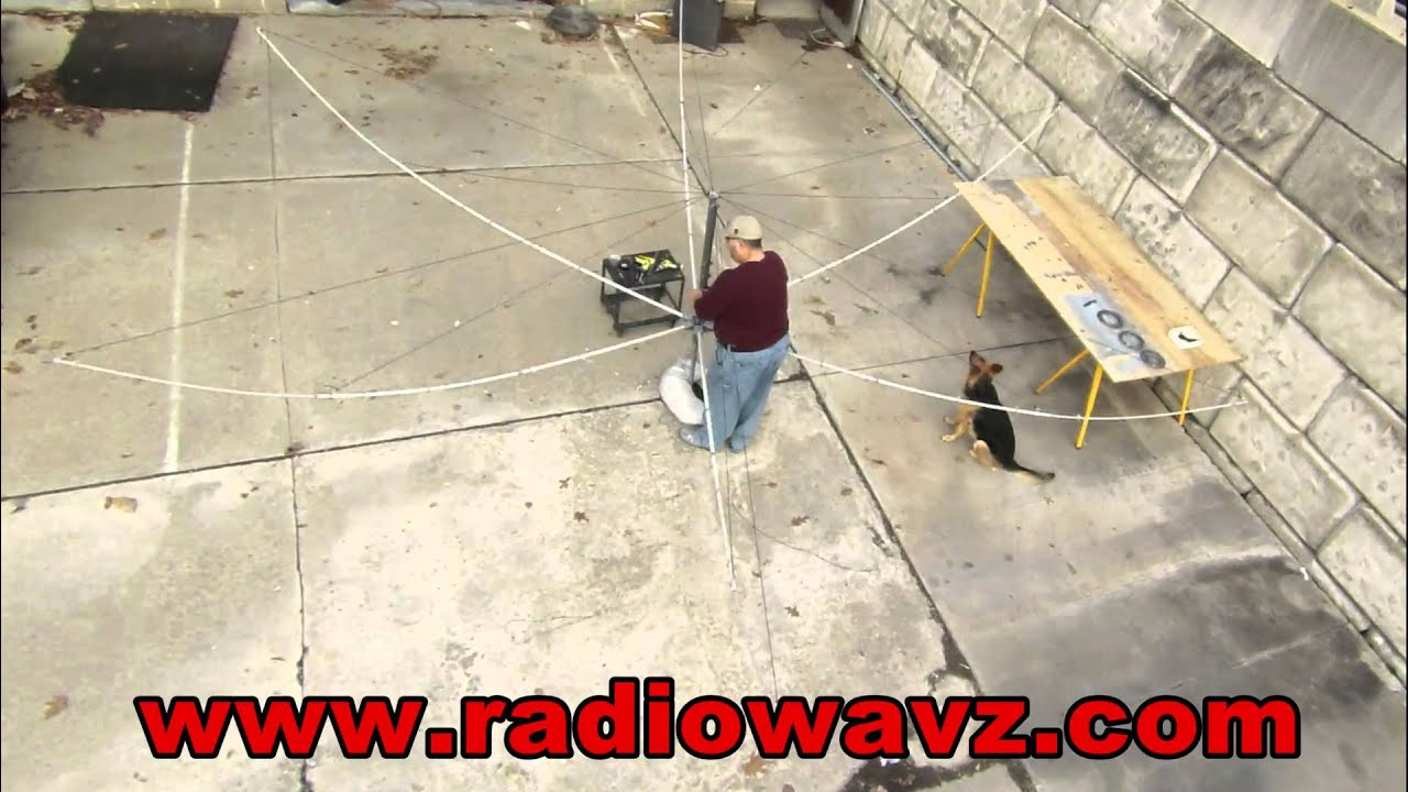 RadioWavz Sentinel Hex Beam antenna set up in 30 min YouTube