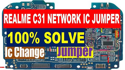 Realme C31 Network IC Jumper | Network IC Replacement | Network Problem Solution