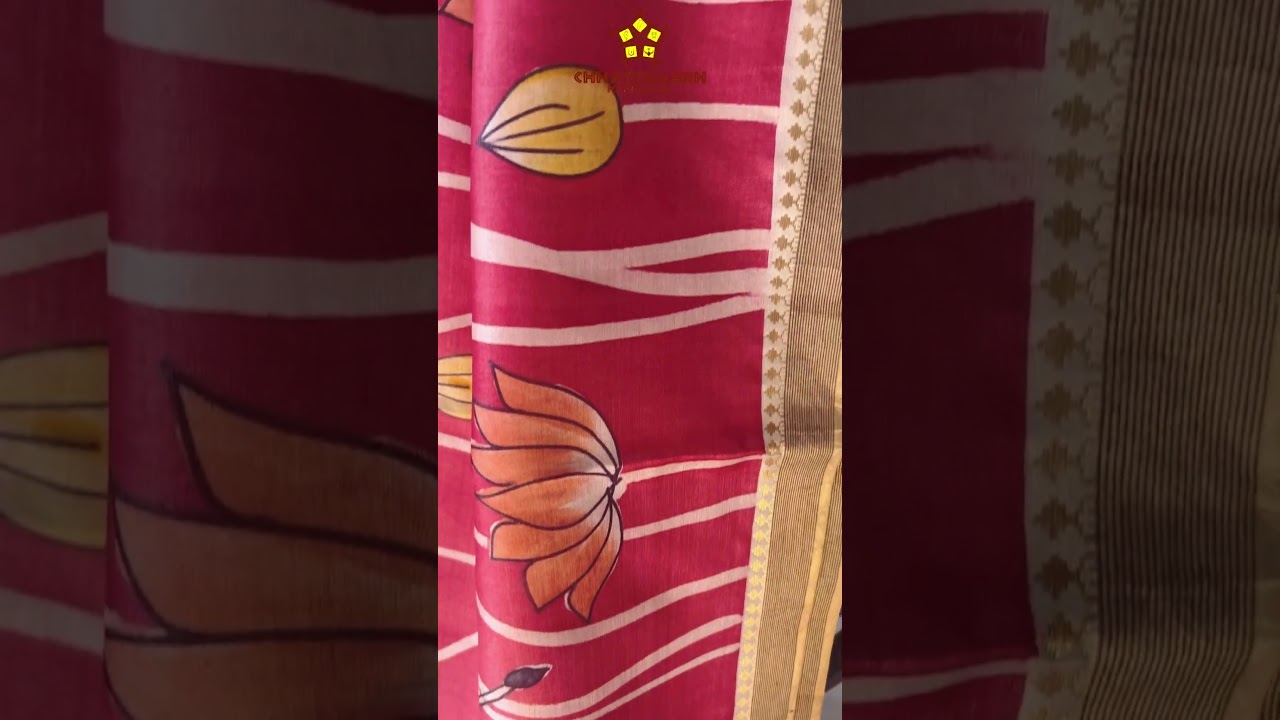 || Brand New Kosa Hand painted saree || Handlooms of Chhattisgarh || 