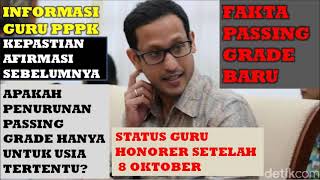 CEK APAKAH PENURUNAN PASSING GRADE BERLAKU UNTUK SEMUA JURUSAN DAN SEMUA PESERTA UJIAN PPPK? CEK APAKAH PENURUNAN PASSING GRADE BERLAKU UNTUK SEMUA JURUSAN DAN SEMUA PESERTA UJIAN PPPK?