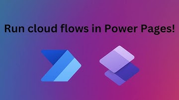 Trigger clouds flows from Power Pages