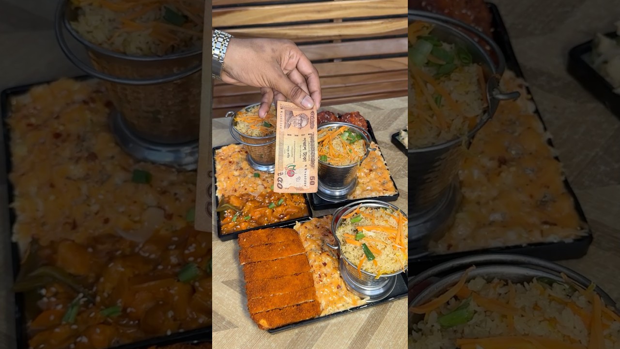 মাত্র ৫০ টাকায় পাঁচ ৫ টা প্লাটার | Dhaka restaurant offer 