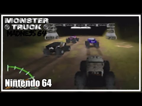 Monster Truck Madness 64 100% Nintendo 64 Walkthrough (Death Trap)