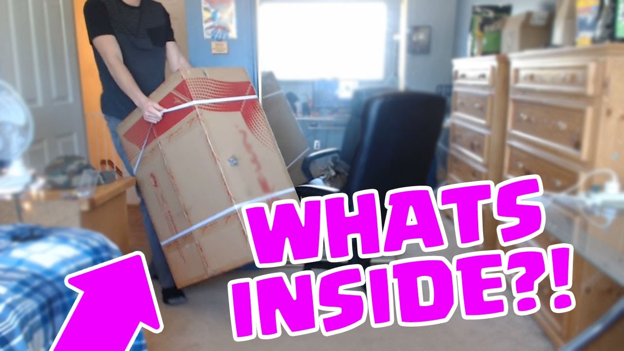 GIANT MYSTERY PACKAGE UNBOXING?!